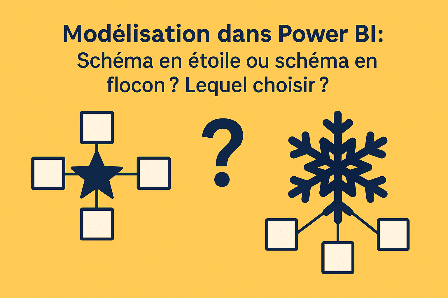 Modélisation dans Power BI : Schéma en étoile ou schéma en flocon ? Lequel choisir ?